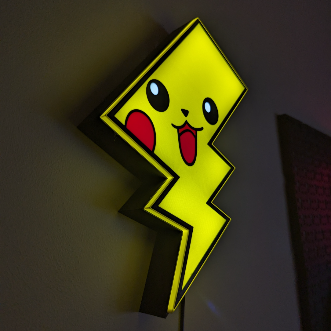 LÁMPARA PIKACHU - POKÉMON
