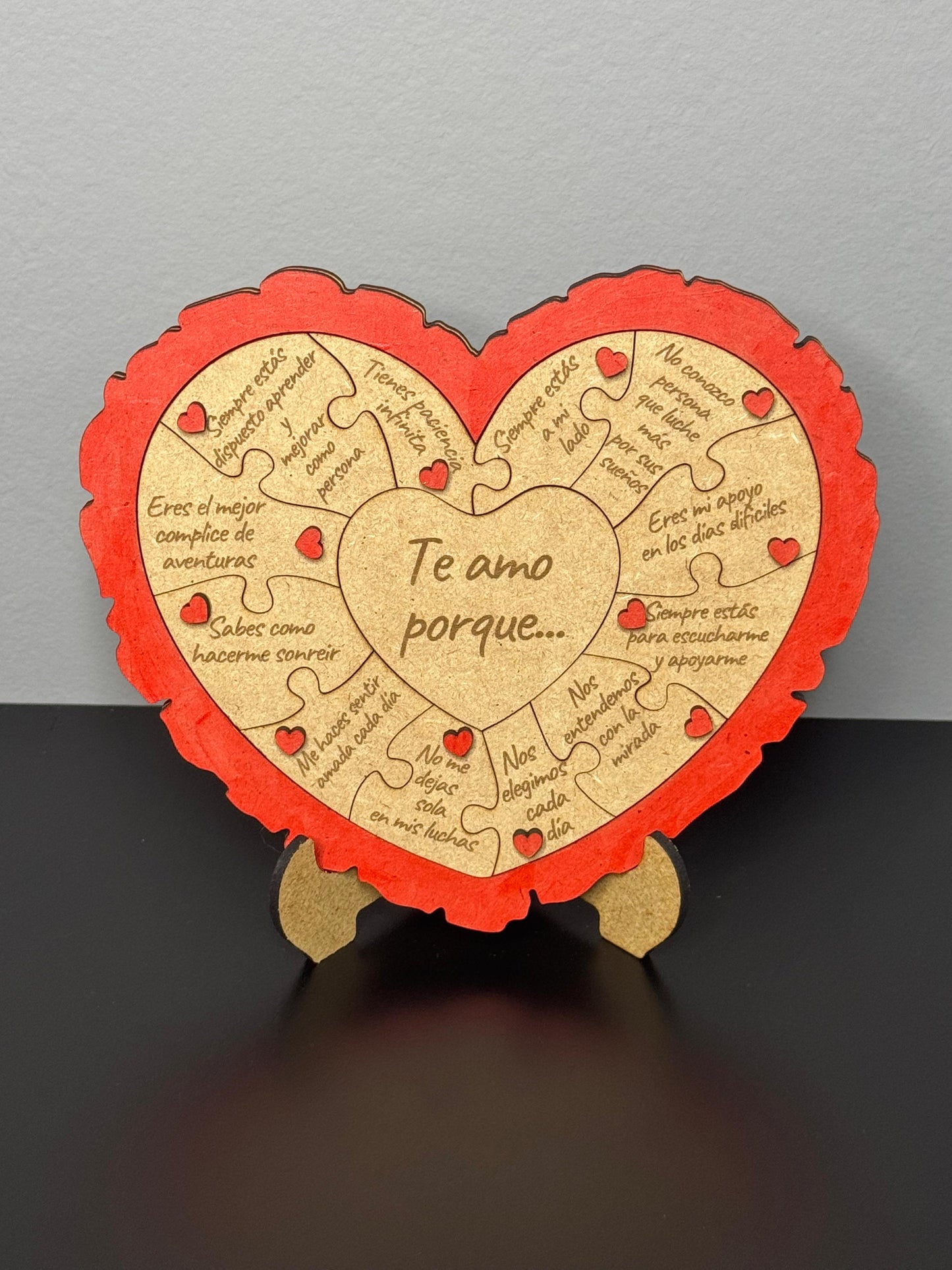 Puzzle Corazón “12 Motivos” ❤️🧩
