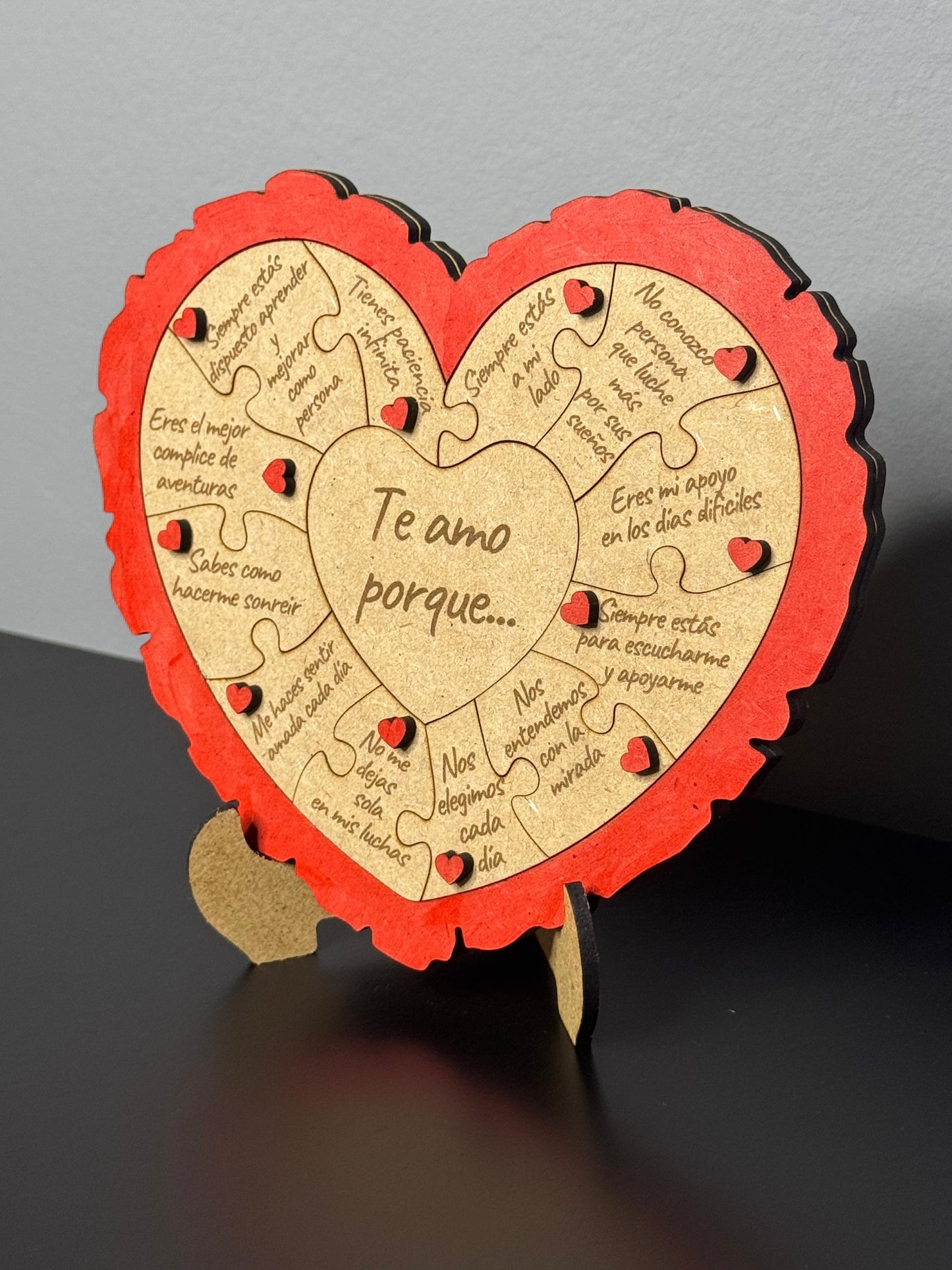 Puzzle Corazón “12 Motivos” ❤️🧩