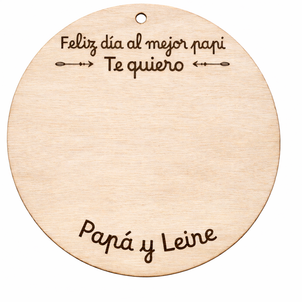 PLACA PARA PAPI - DÍA DEL PADRE 🖐️