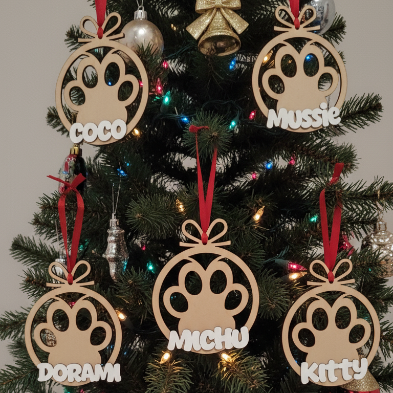 BOLA NAVIDEÑA HUELLA