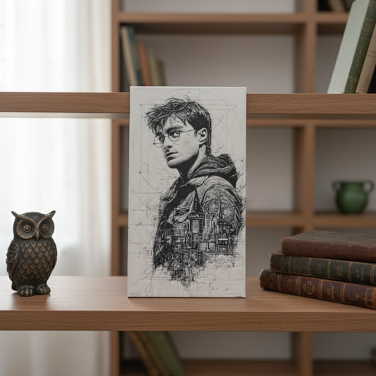 CUADRO 3D - HARRY POTTER