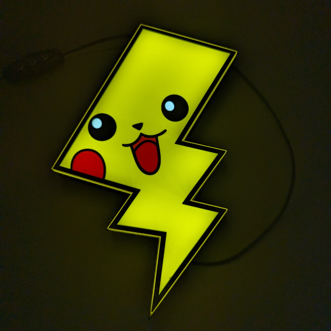 LÁMPARA PIKACHU - POKÉMON