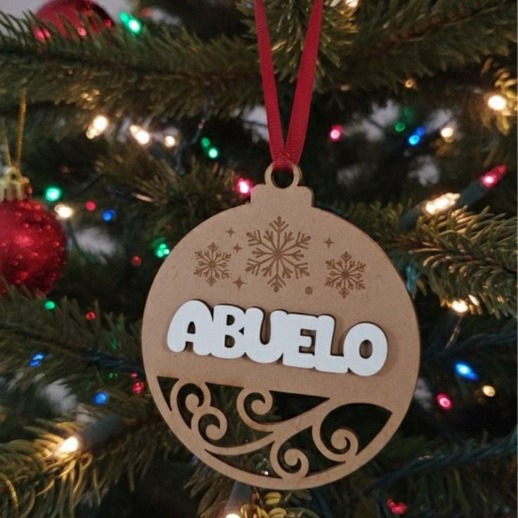 BOLA DE NAVIDAD RELIEVE