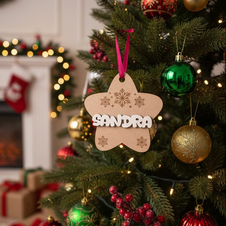 BOLA NAVIDAD ESTRELLA