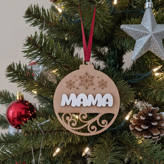 BOLA DE NAVIDAD RELIEVE