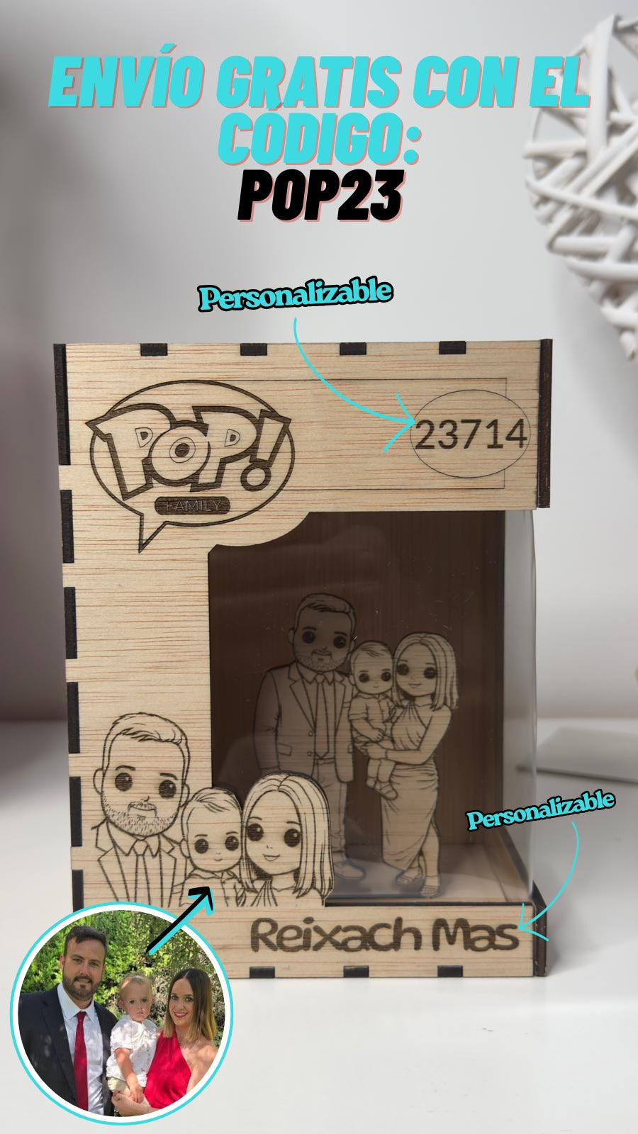 FUNKO POP PERSONALIZABLE